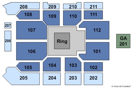 Sands Event Center Bethlehem Pa Seating Chart