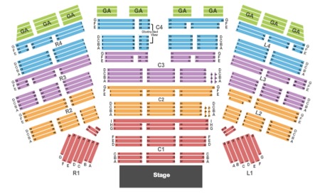 Soaring Eagle Outdoor Concert Seating Chart